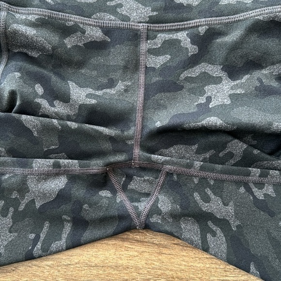 Fabletics On-The-Go PowerHold® High-Waisted Capri in Charcoal Camo, S - Picture 11 of 15